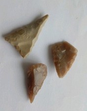 LOT OF 3 NEOLITHIC FLINT