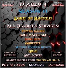 ✨Diablo 4✨Season 13✨All