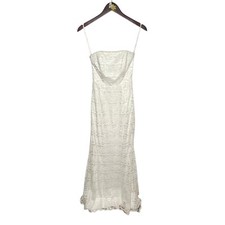 Galina Womens Strapless Beaded