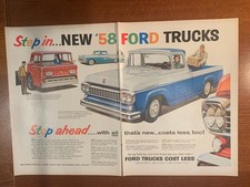 Magazine Ad* - 1958 - Ford
