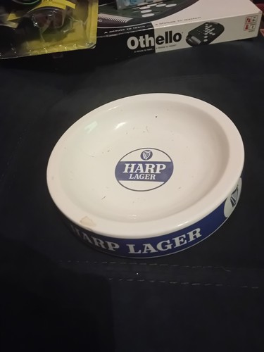Vintage harp lager ashtray - ashtray, in