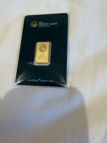 Perth mint australia gold bar - australia,