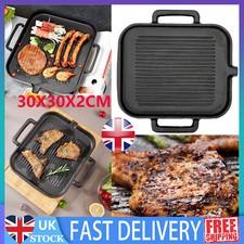 Cast Iron Frying Griddle Pan