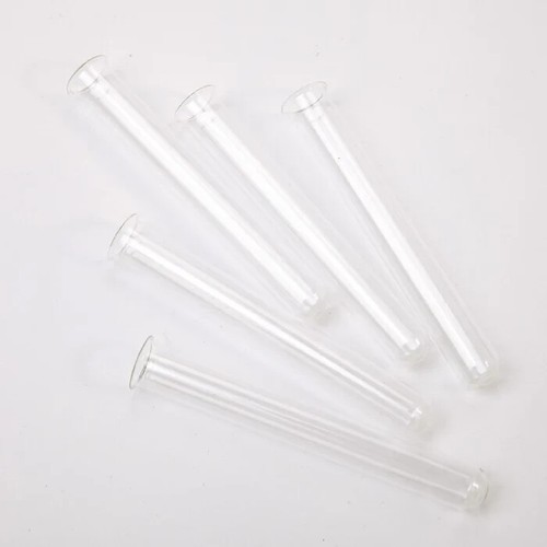 Small glass bud stem vase - bud,