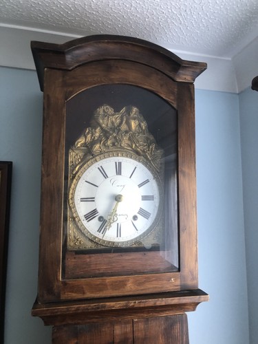 Long case grandfather clock - long,