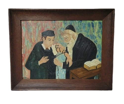 Jewish bar mitzvah oil - mitzvah,