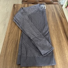 Lululemon Grey Sweater Size 10 Women’s Long Sleeve Used But Good Condition