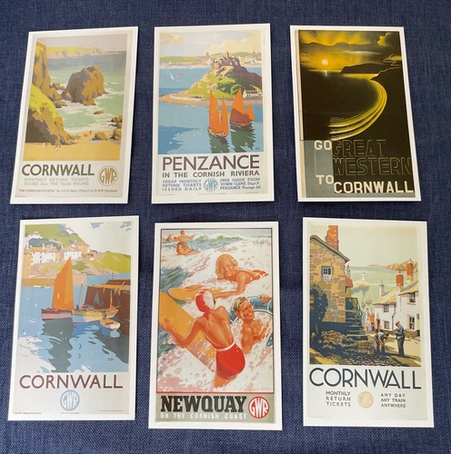 Gwr cornwall posters 6 - cornwall,
