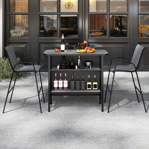 Outdoor bar set patio - outdoor,