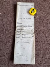 Original Lease 1924 - Eastbrook Grove Farm Dagenham - Revd F. Sterry - with Map