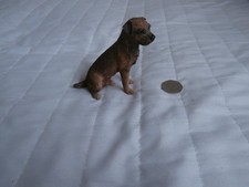 a nice Border Terrier  Figurine Hand Painted England