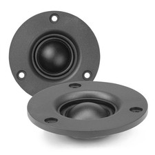 Pair of WSD74 Soft Silk Dome Tweeter Replacement Speakers Spare Part - 20W 8 Ohm