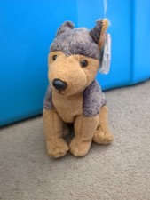 Ty 2000 Beanie Babies Sarge Alsation Dog Soft Toy German Shepherd