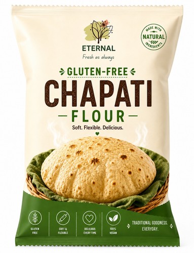 Gluten free chapati flour - flour, 3kg