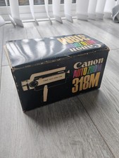 Serviced Canon Auto Zoom 318M Super 8 Movie Cine Camera + Case & Lens Cap 
