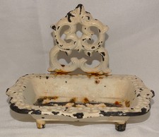 Vintage Cast Iron Soap Dish