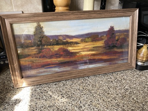 Vintage framed original - original, oil