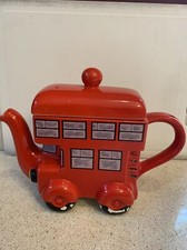 Price Kensington Vintage Pottery Bus  Teapot. made In England.