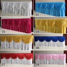 3/6m Long Tassel Ice Silk Swag