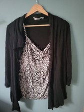 Mia Moda Size 12 Black