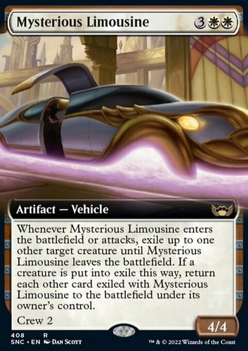 Mtg mysterious limousine - mysterious,