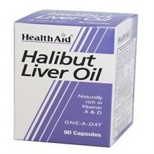 HealthAid Halibut Liver Oil 90