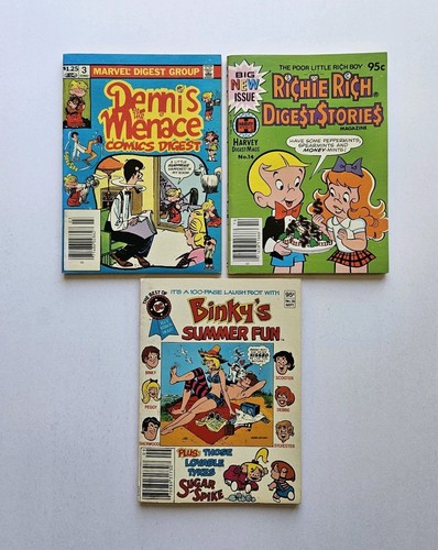 Lot comics digests - digests, richie
