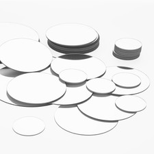 50 Pcs Mini Size Round Mirror