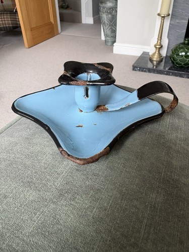 Vintage enamel candle - vintage,