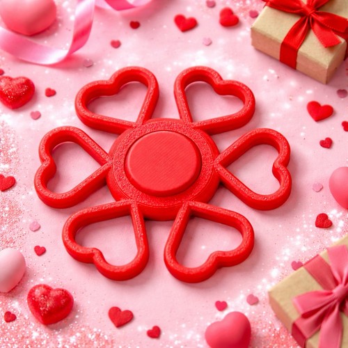 Printed fun valentine s - 3d, valentine’s