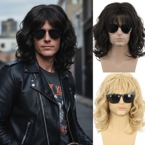 Synthetic wigs for - men, party