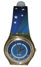 Swatch GN135 'Cathedral' Movement 1993 Swiss Watch with new Rio 2016 Watch Strap