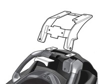 SHAD Top Box Rack Rear Case