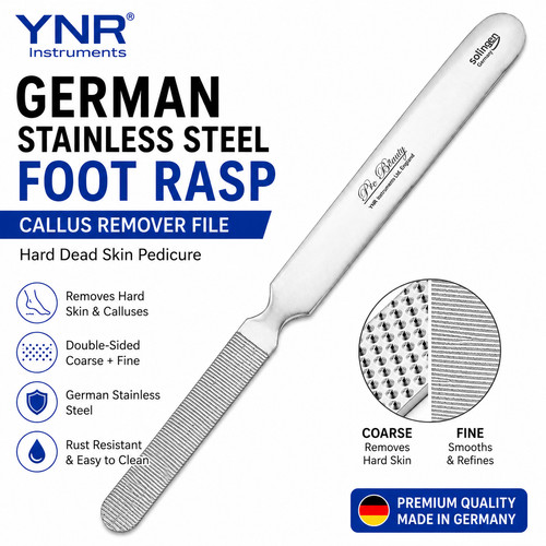 German stainless steel foot - 7",