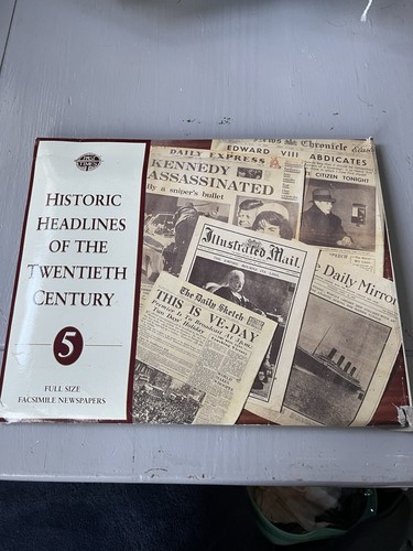 Historic headlines the 20th - historic,
