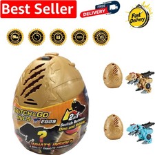 Discover the Thrills of 2-in-1 Switch & Go Dinos Egg with Surprise Features