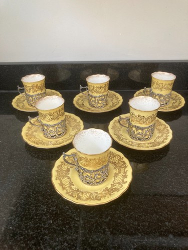 Antique coalport coffee cup - coalport,