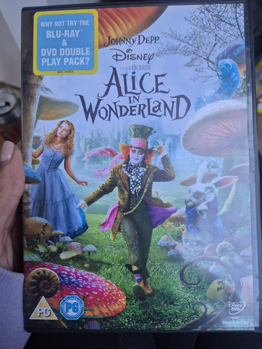 Disney alice wonderland dvd - disney,