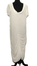 BEAUTIFUL HANDWRITTEN BY TANYA SARNE BODYCON DRESS, WHITE LARGE