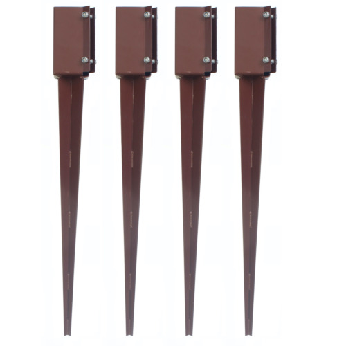 Fence post support spike suit - fence,
