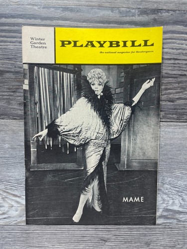 Mame playbill june 1968 - mame,,