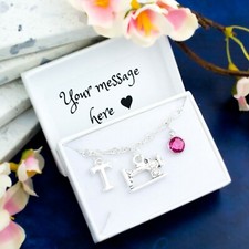 Sewing Machine Charm Bracelet
