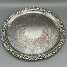 Small Round Vintage Silver