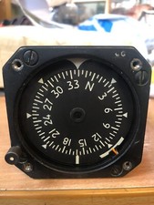Aircraft SFIM Unit Gyro Compass Gauge. NSN: 6615-99-477-3382. Ex MOD