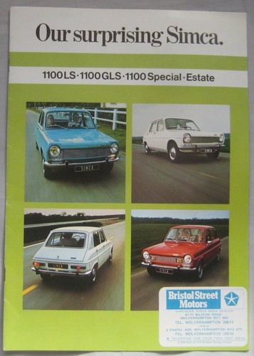 1972 simca 1000ls - -, 1100