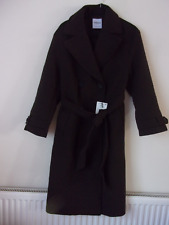 New Bershka Brown Wool Blend