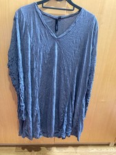 Yong Kim Crinkle V Neck Tunic