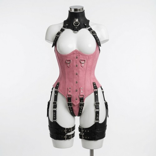 Women real leather gothic - real,