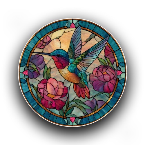 Hummingbird floral bird - hummingbird,