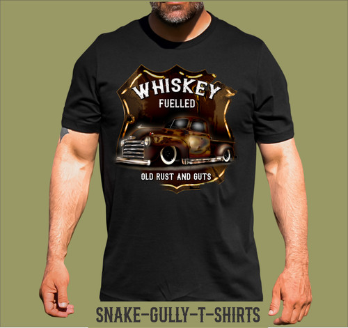 Whiskey fuelled chev pickup - fuelled,
